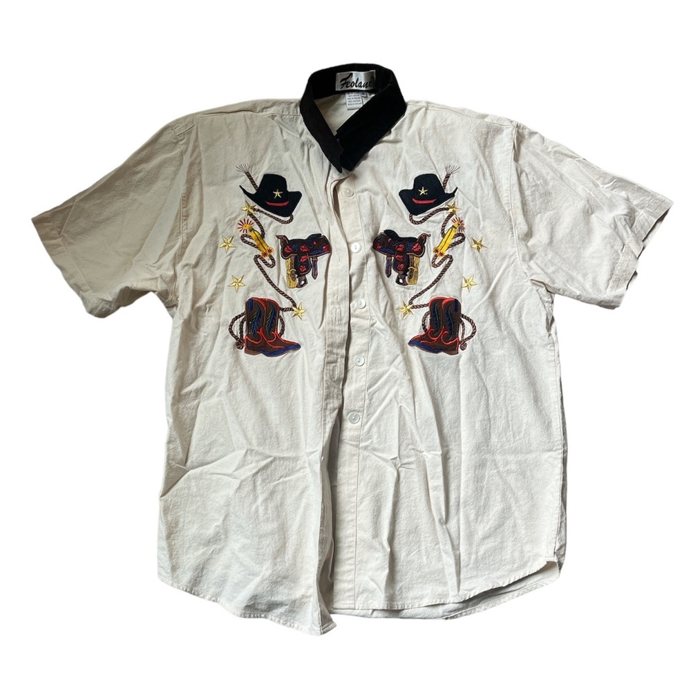 Feolane Cowboy Button Up
